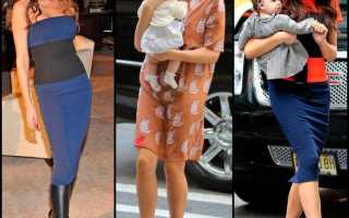 Как вернуть фигуру после родов: 5 секретов звездных мам