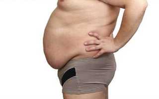 Ожирение у сильной половины и борьба с ним