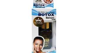 Сыворотка ботокс из Таиланда — натуральная альтернатива уколам от морщин