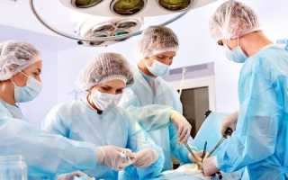 Хирургическое воздействие при гидроцеле