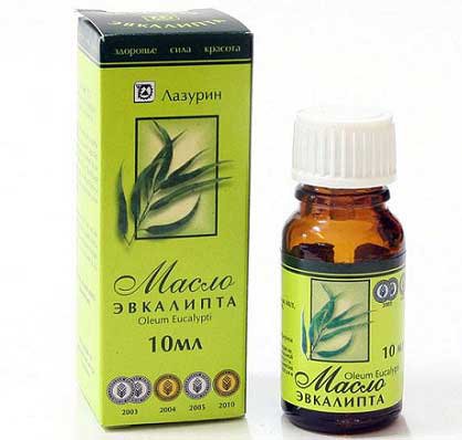 Эвкалиптовое масло Эвкалиптовое масло