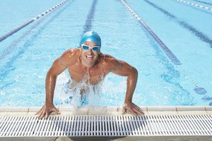 Посещение бассейна