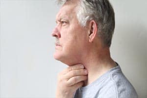 Адамово яблоко у мужчин