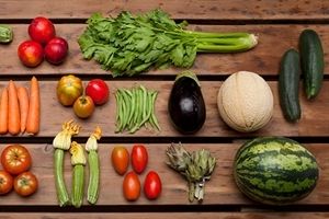 Свежие овощи