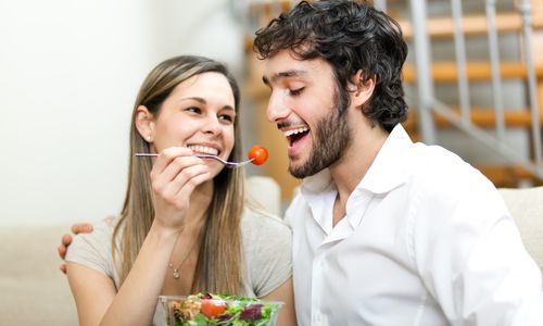 Салат со шпинатом