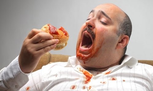 Фастфуд очень вреден при диете