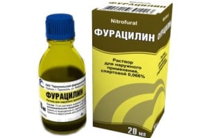Раствор фурацилина