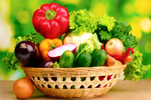 Свежие овощи