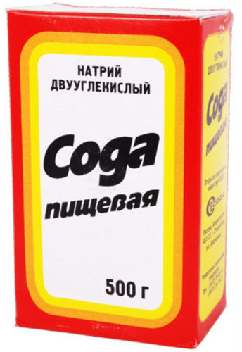 Упаковка соды Сода