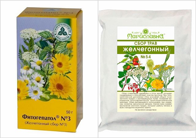 Как пить желчегонные сборы